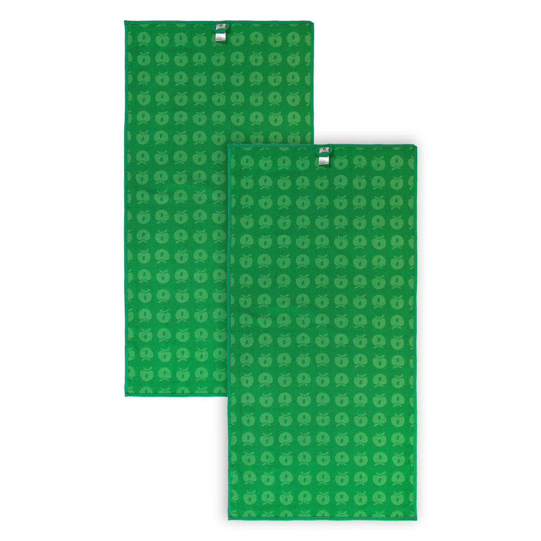 2er-Pack Handtuch 70x140 mit Äpfeln