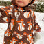 Schneeanzug für Kleinkinder mit Schneemännern