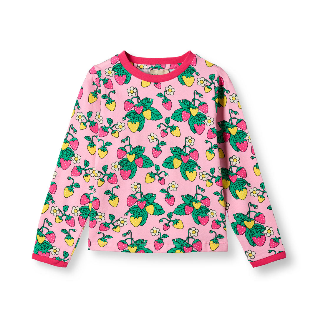 Elstar Langarmshirt mit Erdbeeren