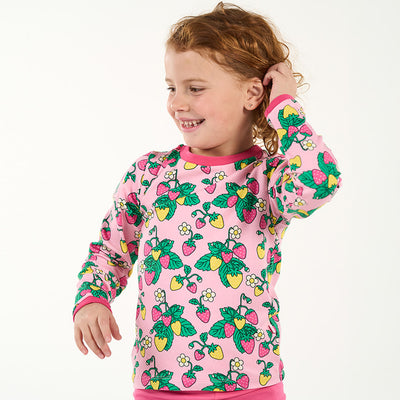 Elstar Langarmshirt mit Erdbeeren