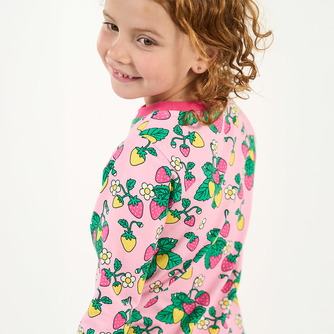 Elstar Langarmshirt mit Erdbeeren