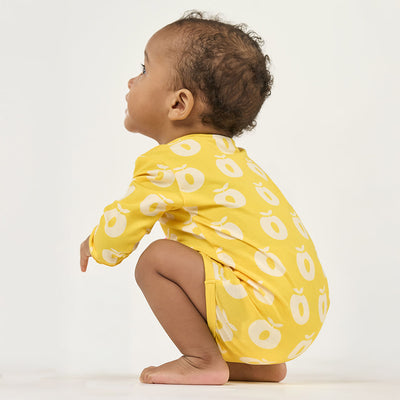 Elstar Langärmliger Baby Body mit Äpfeln