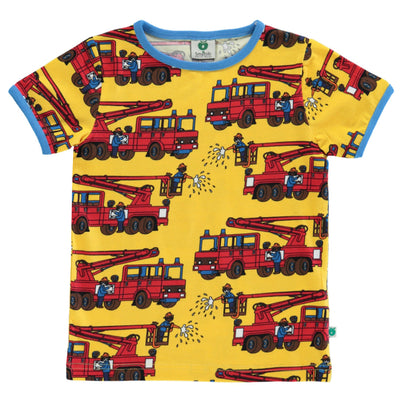 T-shirt mit Feuerwehrauto