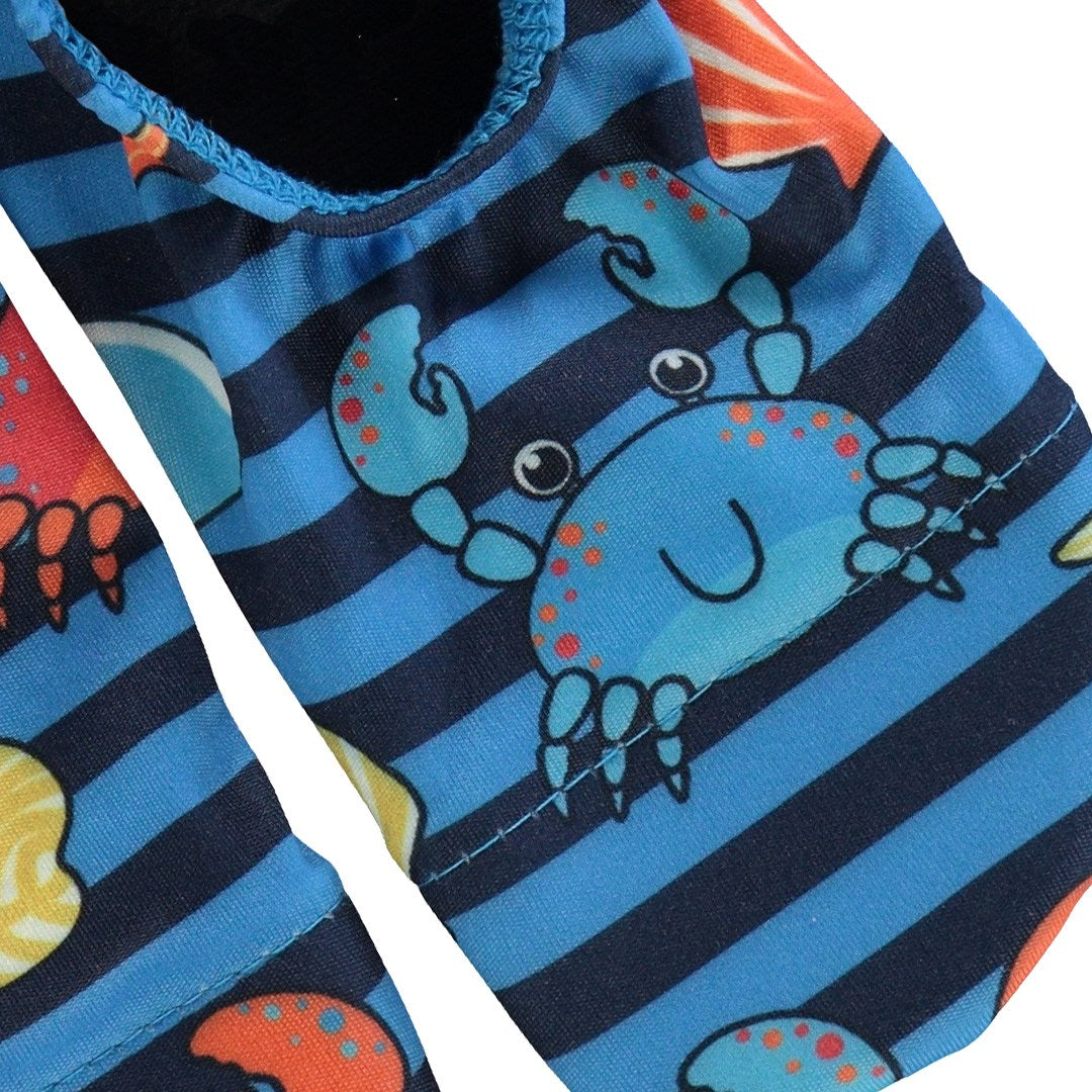 UV50 Badeschuhe für Kinder mit Krabben