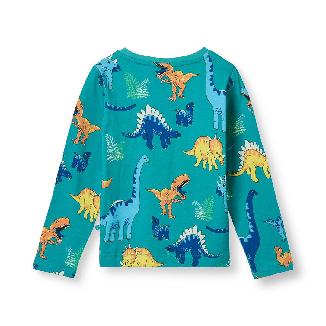 Langarmshirt mit Dinosauriern