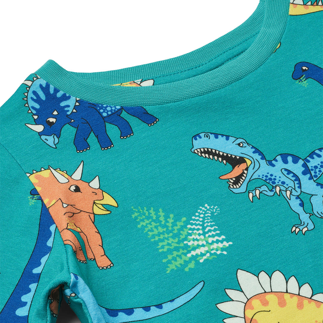 Langarmshirt mit Dinosauriern