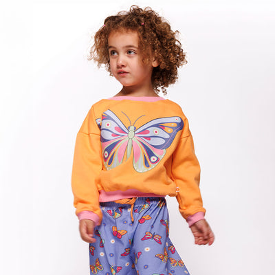 Sweatshirt mit Schmetterling