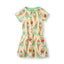 Kurzärmliger Kleid mit Eiscreme