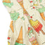Kurzärmliger Kleid mit Eiscreme