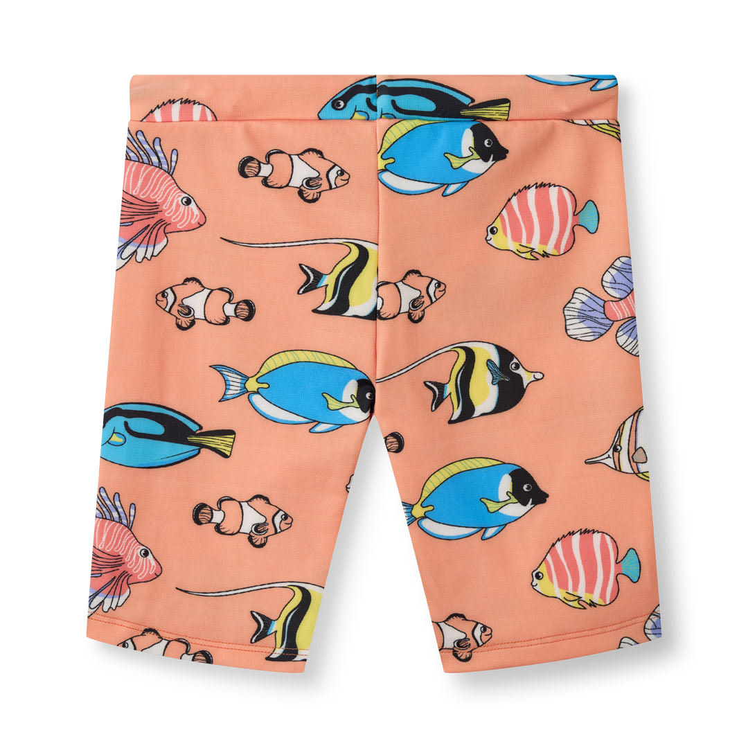 UV50-Badehose mit Fisch