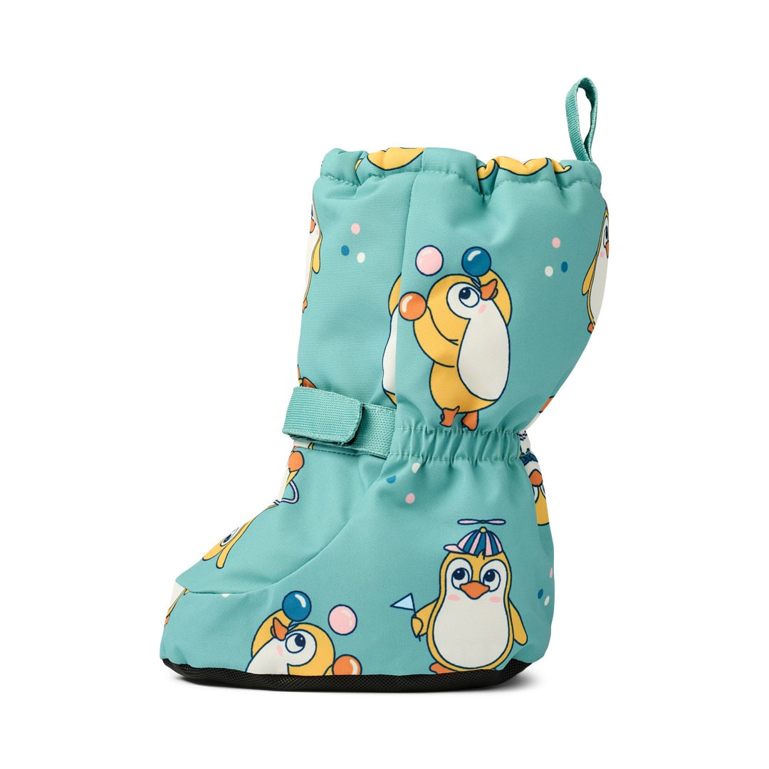 Babyschuhe mit Pinguinen