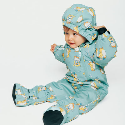Babyschuhe mit Pinguinen
