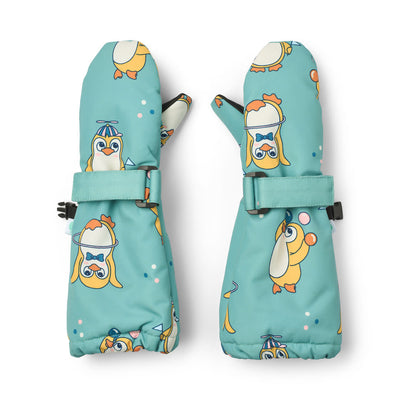 Fäustlinge mit Pinguinen