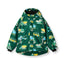 Winterjacke mit Fahrzeugen