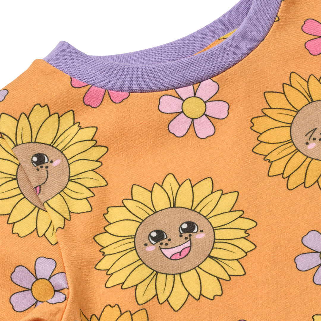 Elstar Langarmshirt mit Sonnenblumen