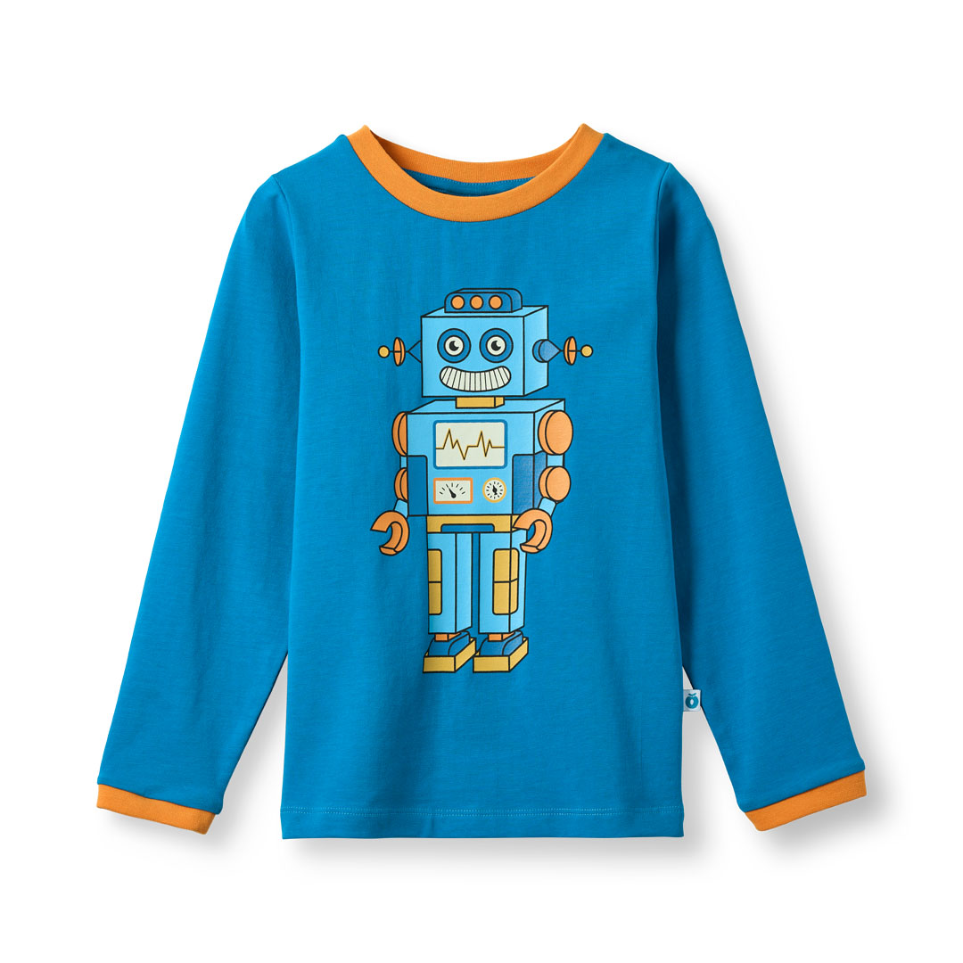Elstar Langarmshirt mit Roboter