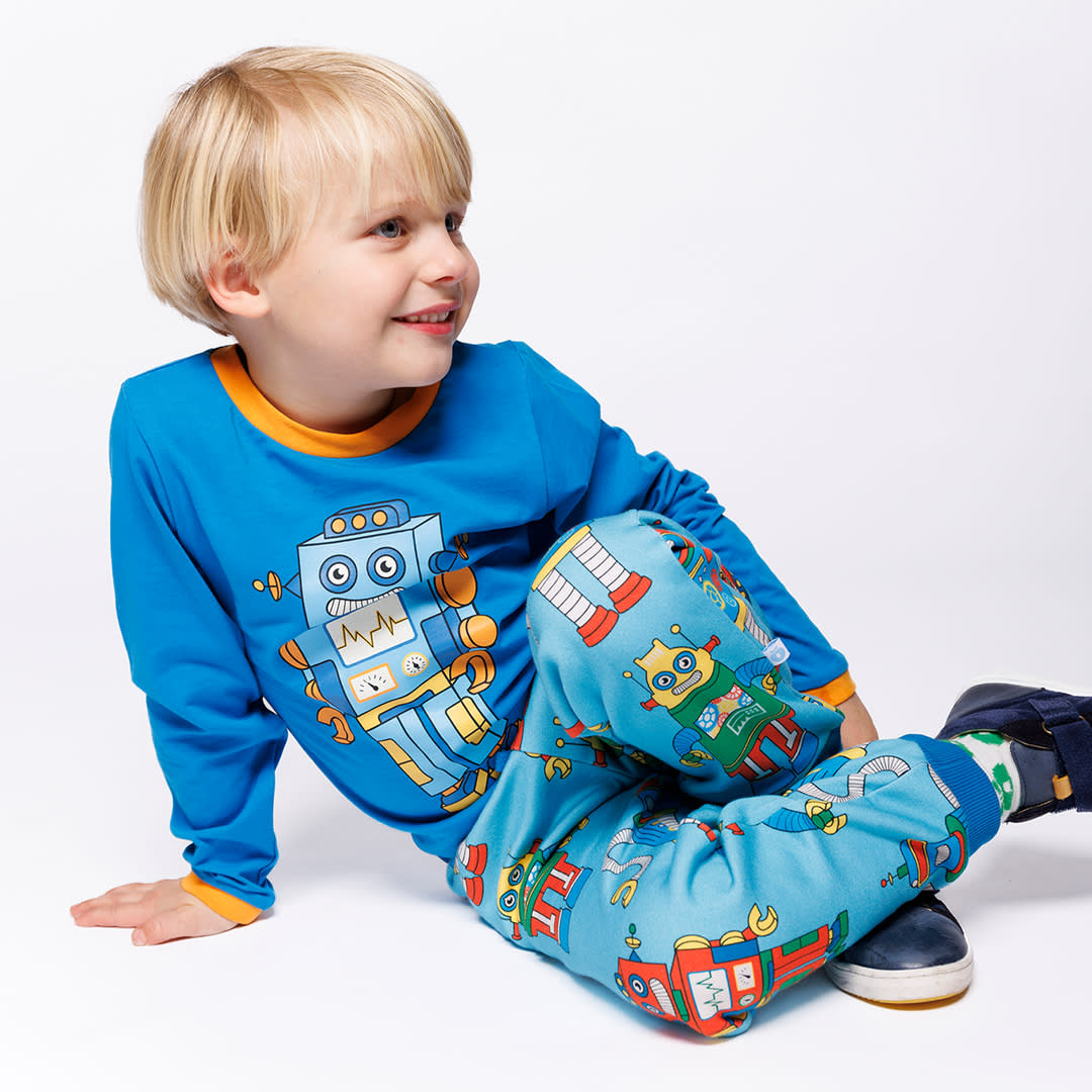 Elstar Langarmshirt mit Roboter