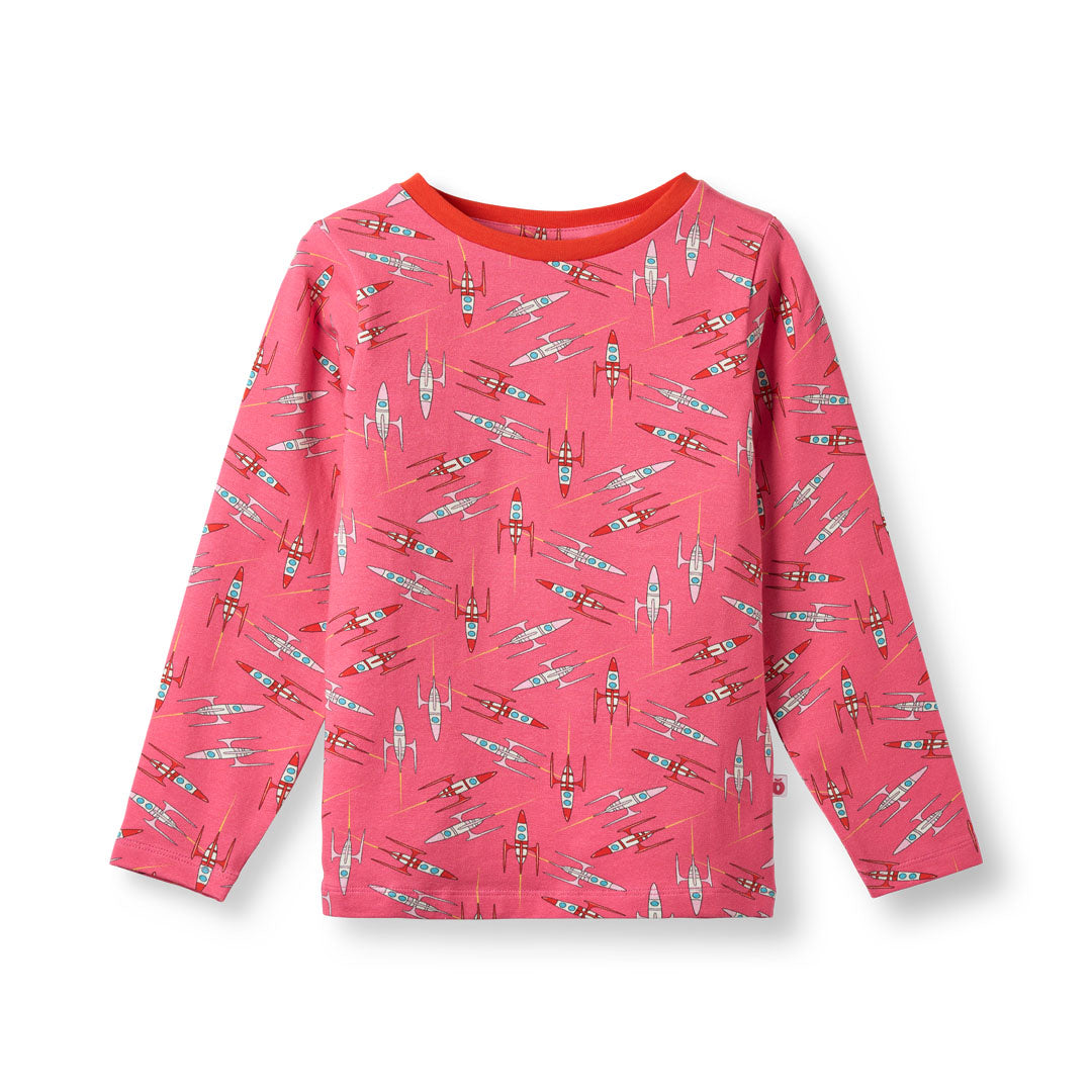 Gala Langarmshirt mit Raketen
