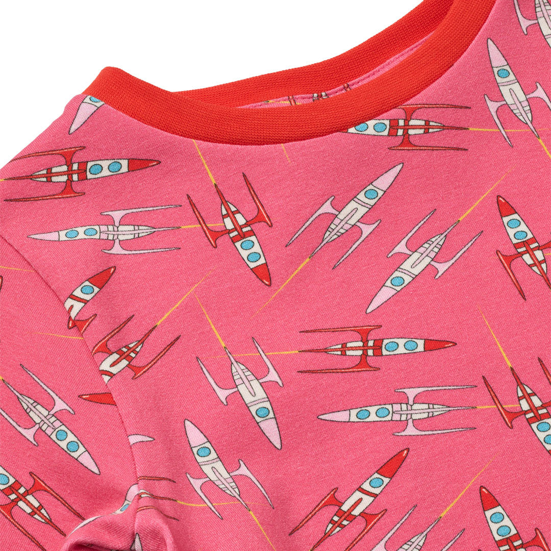 Gala Langarmshirt mit Raketen
