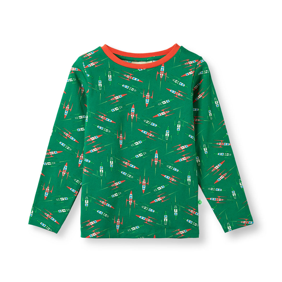 Gala Langarmshirt mit Raketen