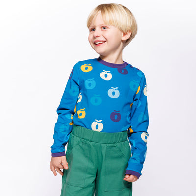 Umalin Langarmshirt mit  Äpfeln