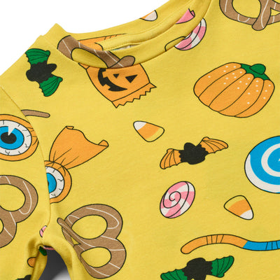 Gala Kleid mit Halloween-Süßigkeiten