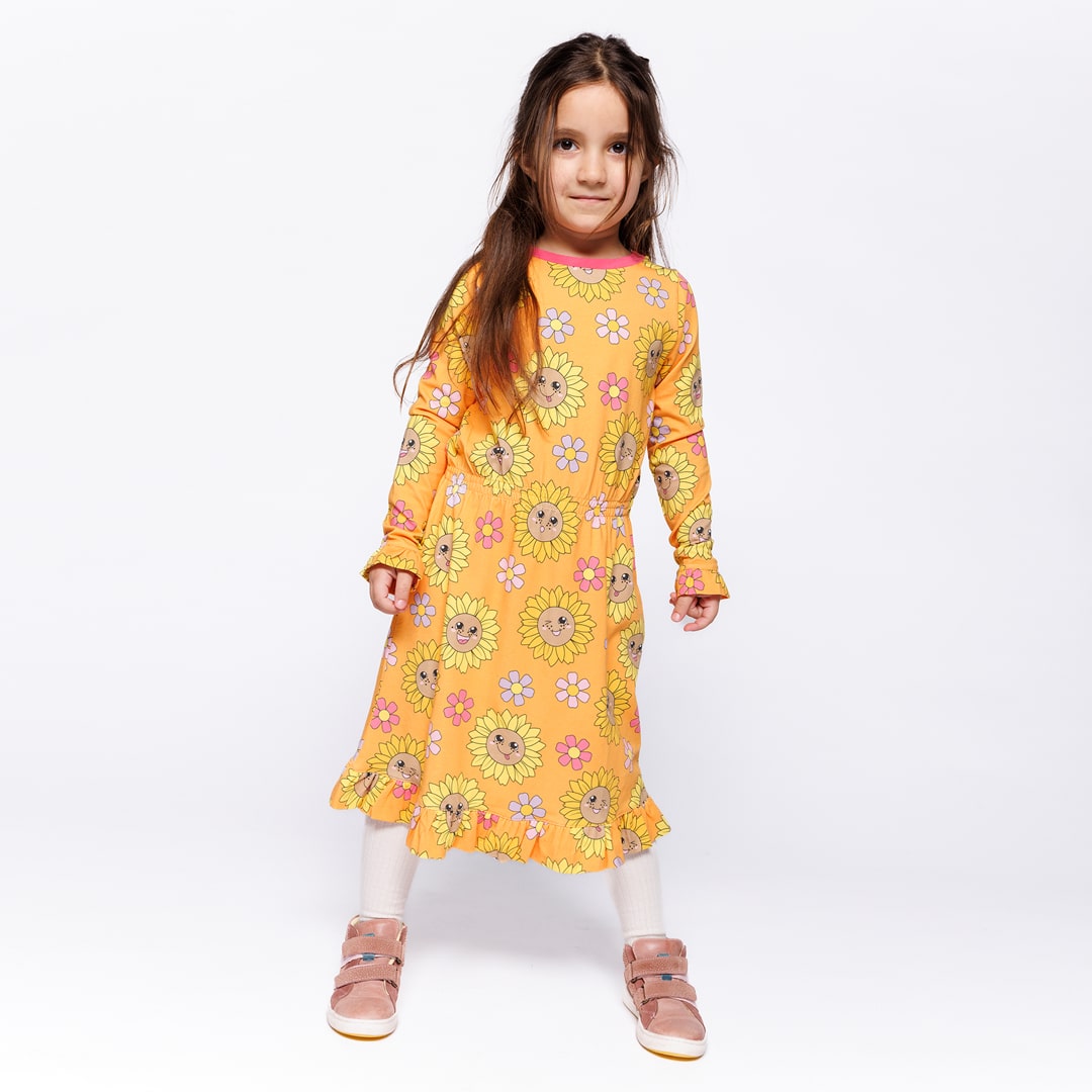 Dabinett Kleid mit Sonnenblumen