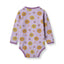 Elstar Langärmliger Baby Body mit Sonnenblumen