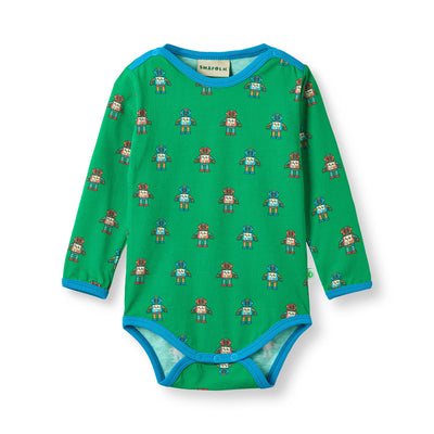 Elstar Langärmliger Baby Body mit Robotern