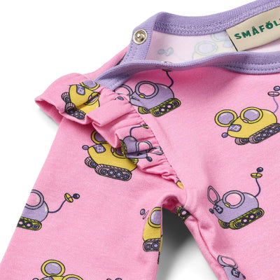 Regent Langärmliger Baby Body mit Robotermaus