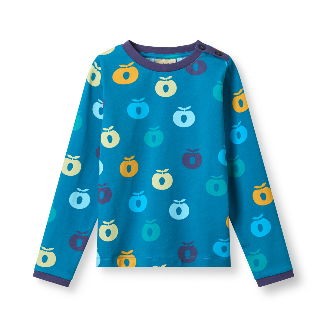 Umalin Langarmshirt mit  Äpfeln