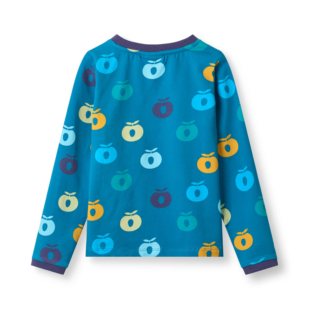 Umalin Langarmshirt mit  Äpfeln