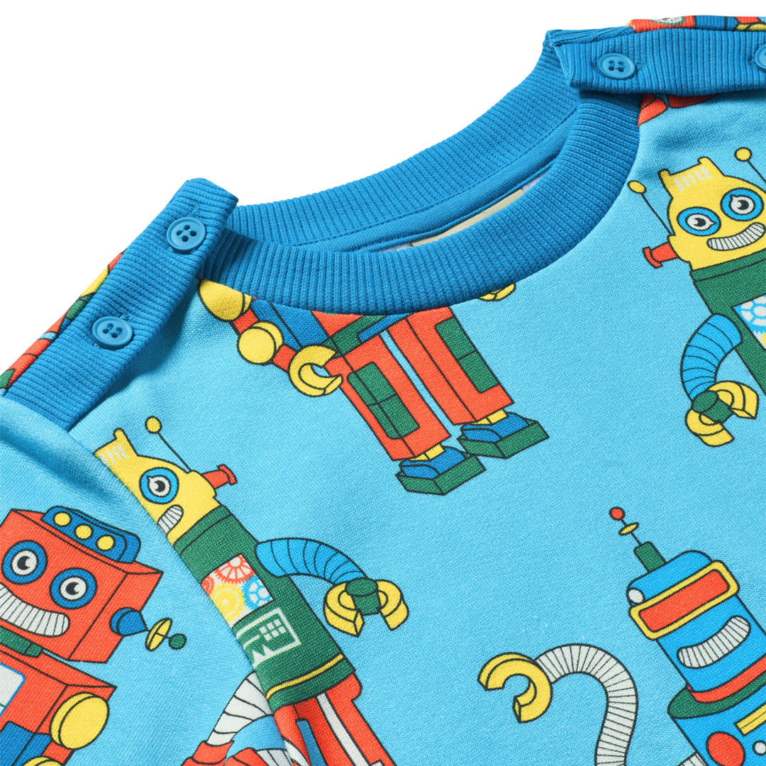 Dayton Sweatshirt mit Robotern