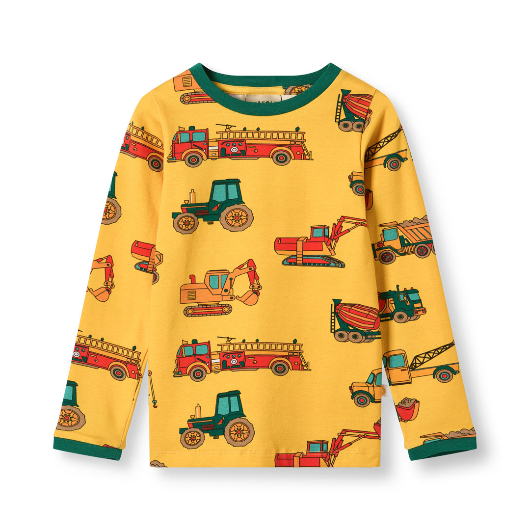 Elstar Langarmshirt mit Fahrzeugen