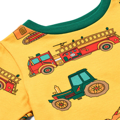 Elstar Langarmshirt mit Fahrzeugen