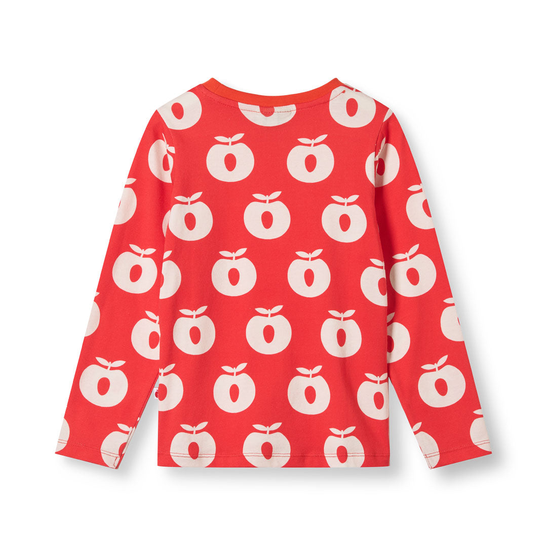 Gala Langarmshirt mit Äpfeln