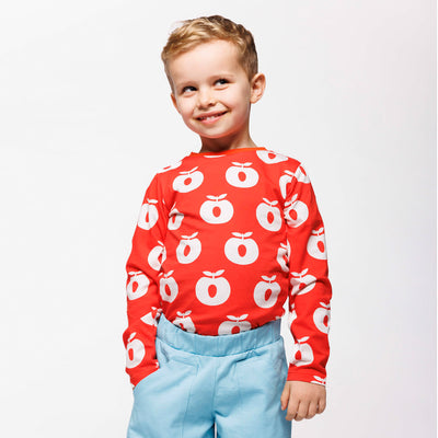 Gala Langarmshirt mit Äpfeln