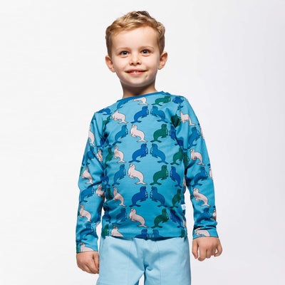 Gala Langarmshirt mit Seelöwen
