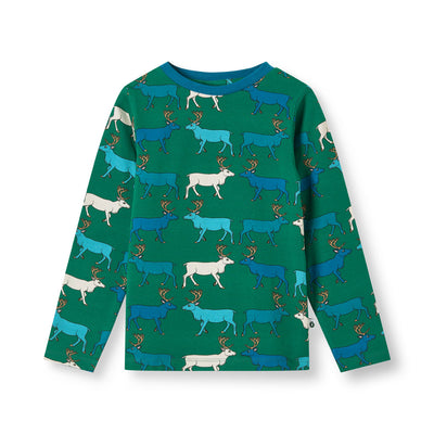 Gala Langarmshirt mit Rentier