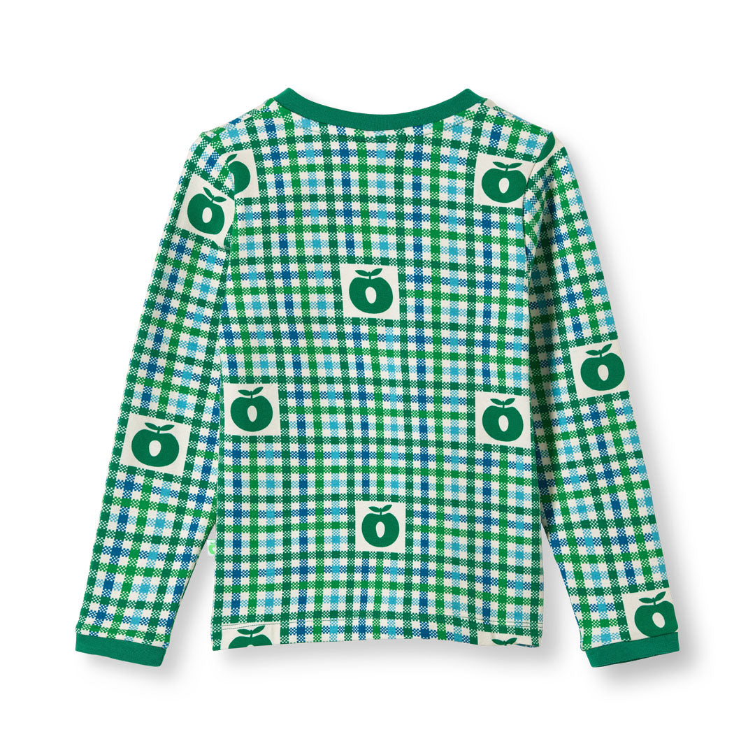 Wagener Langarmshirt mit Äpfeln