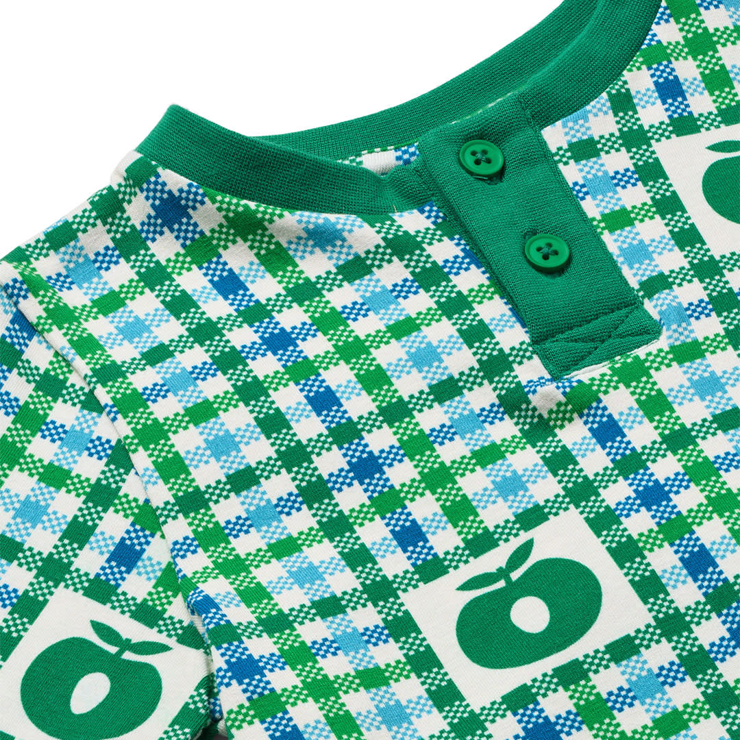 Wagener Langarmshirt mit Äpfeln