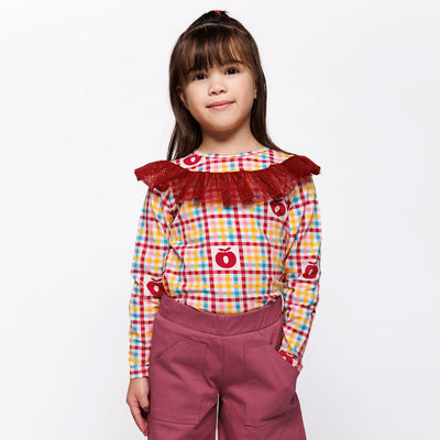 Pinova Langarmshirt mit Äpfeln