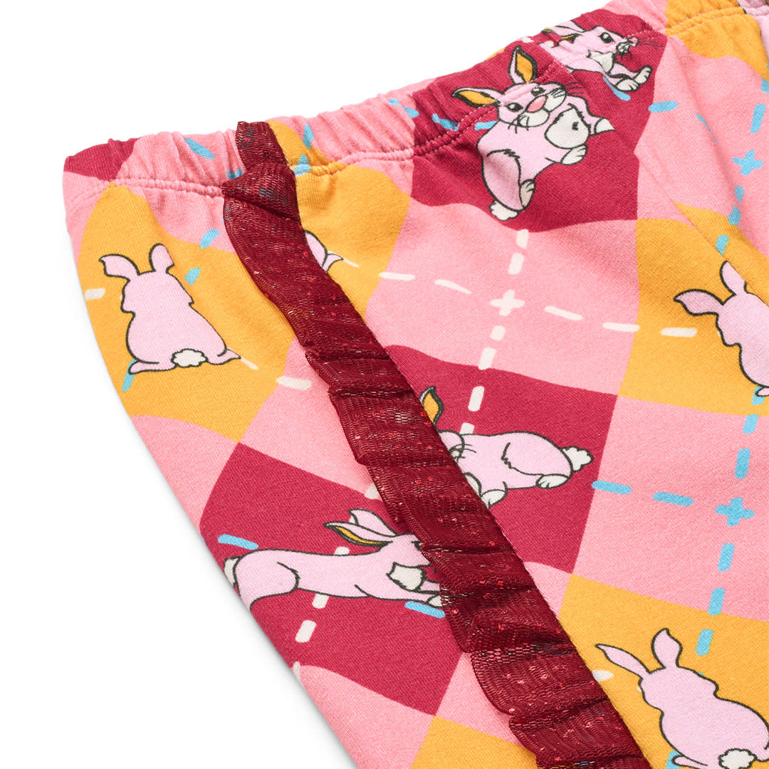 Vilberie Leggings für Kinder mit Kaninchen