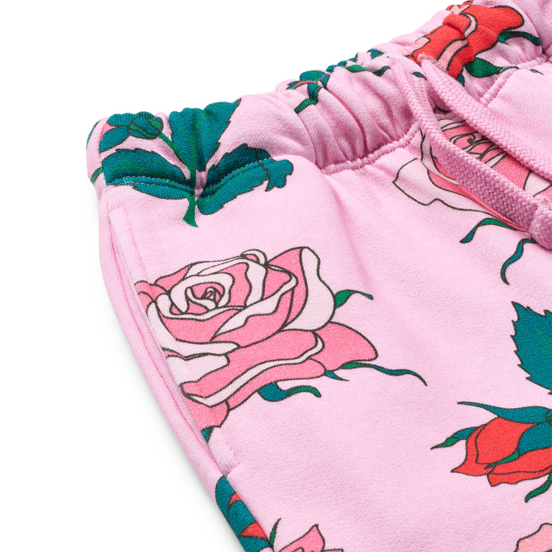 Querina Jogginghose mit Rosen