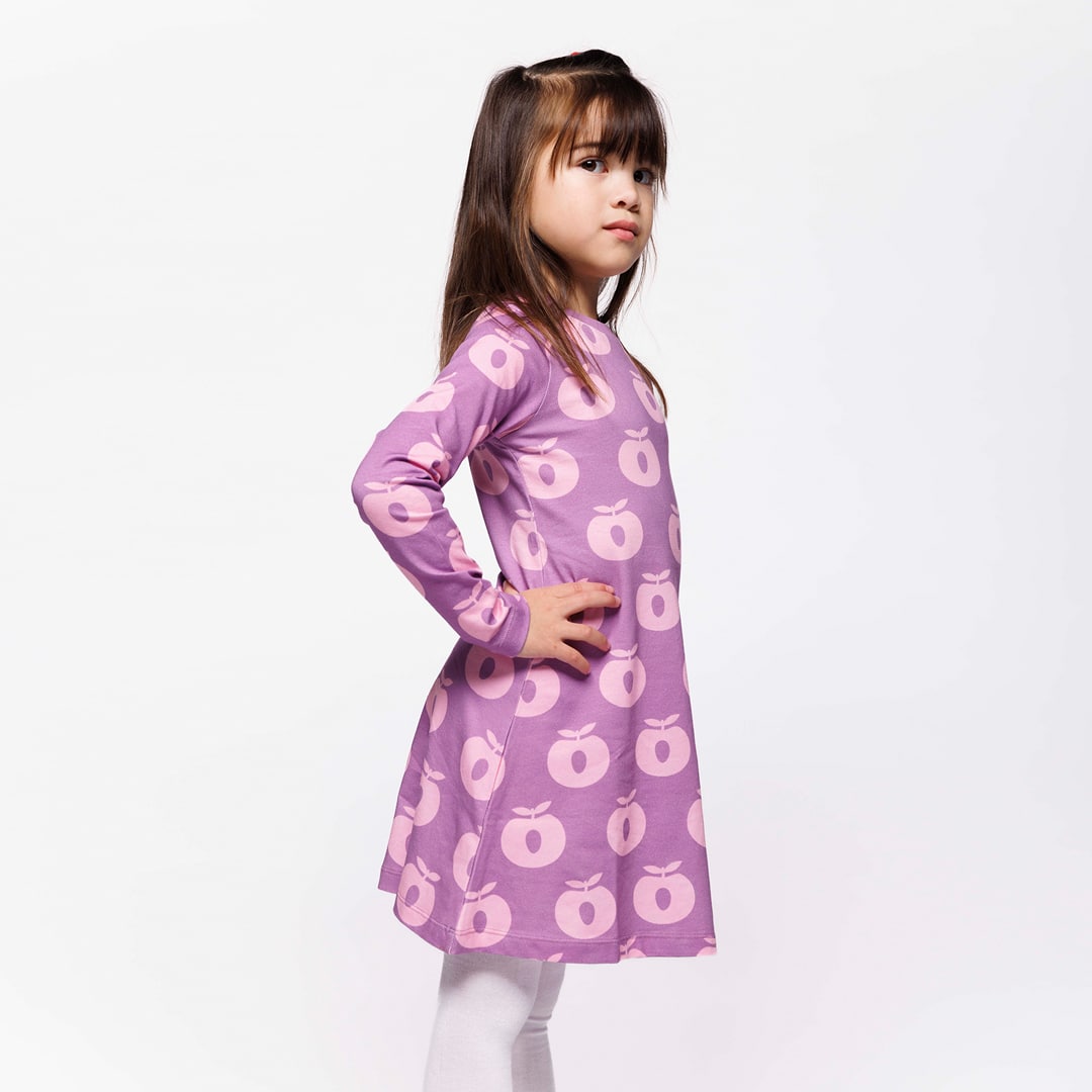 Gala Kleid mit Äpfeln