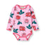 Ulm Langärmliger Baby Body mit Rosen