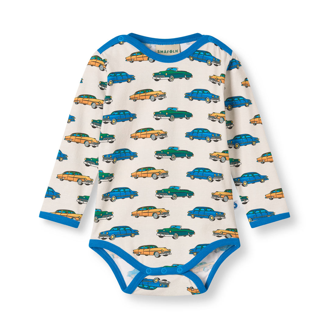 Elstar Langärmliger Baby Body mit Automotiv