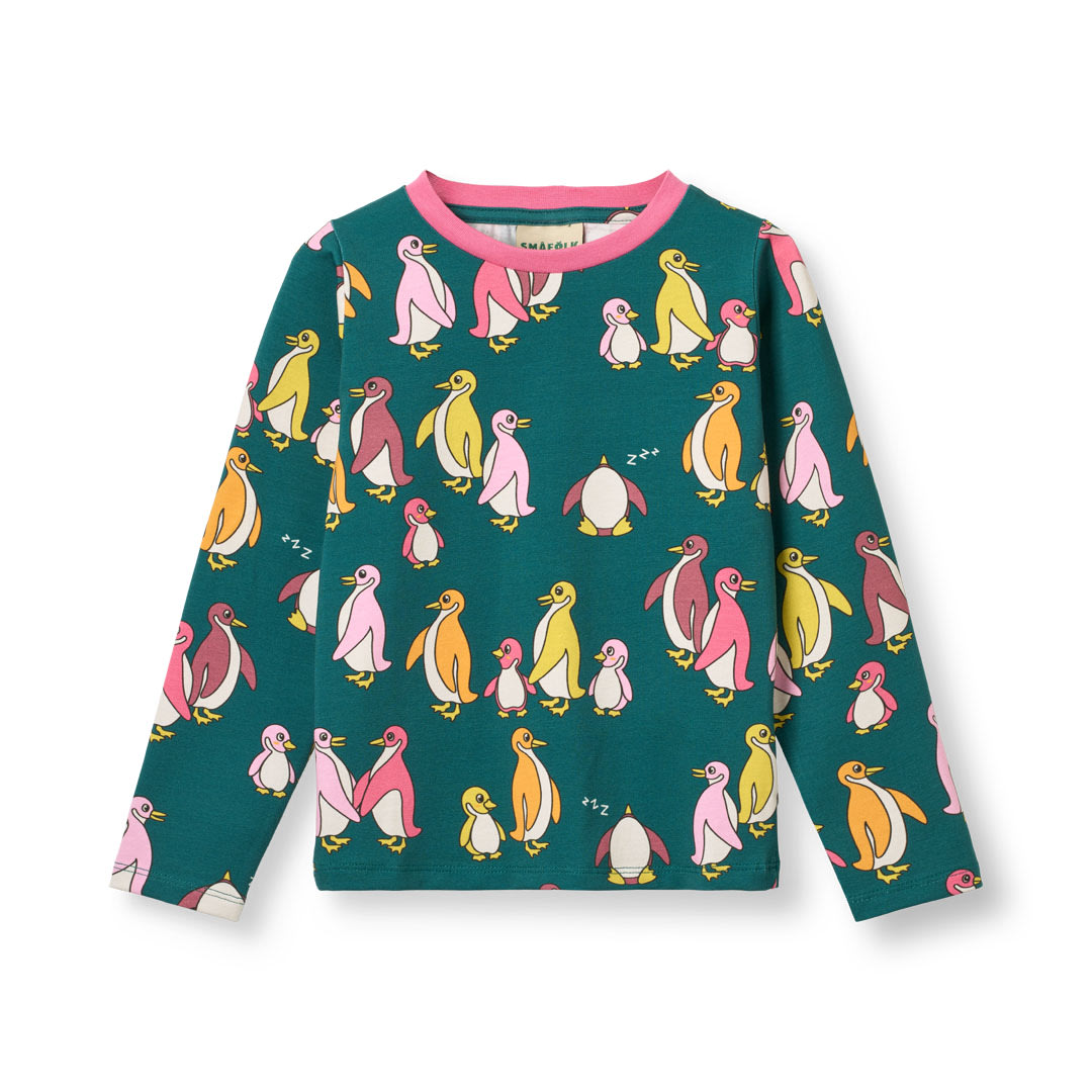 Gala Langarmshirt mit Pinguinen