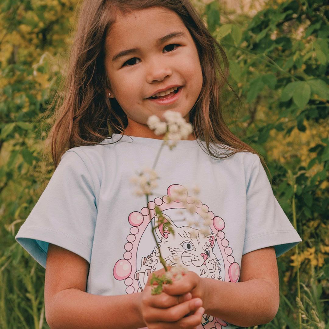 Gala T-Shirt mit Katze