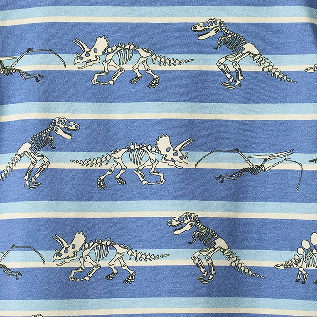 Gala T-Shirt mit Dinosauriern und Streifen